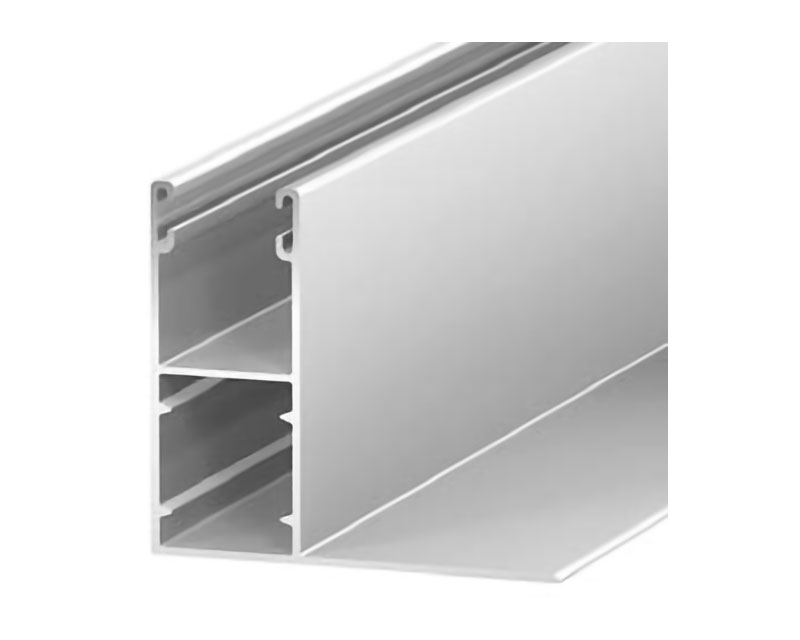 ALUTECH GR53x60E Шина направляющая, без вставки, неокрашенный, 1051050