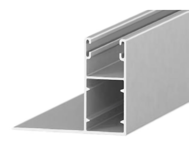 ALUTECH GR45x60E Шина направляющая, без вставки, неокрашенный, 307004100