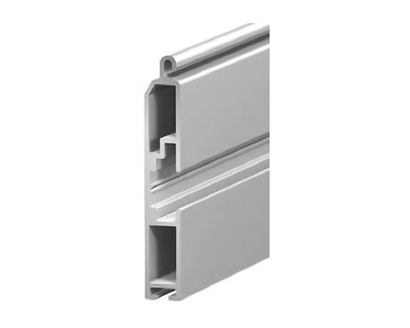 ALUTECH ES9x45/eco Профиль концевой, без вставки, алюминиевый, экструдированный, Шагрень