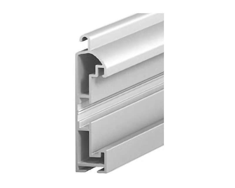 ALUTECH ES14x51R Профиль концевой, алюминиевый, Неокрашенный, без вставки, 308036100