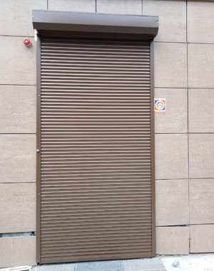 Рольставни на двери Alutech Security 1700 х 1500
