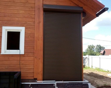 Рольставни на двери Alutech Security 1100 х 1850