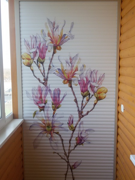 Рольставни с фотопечатью Alutech Trend 1100 x 2200